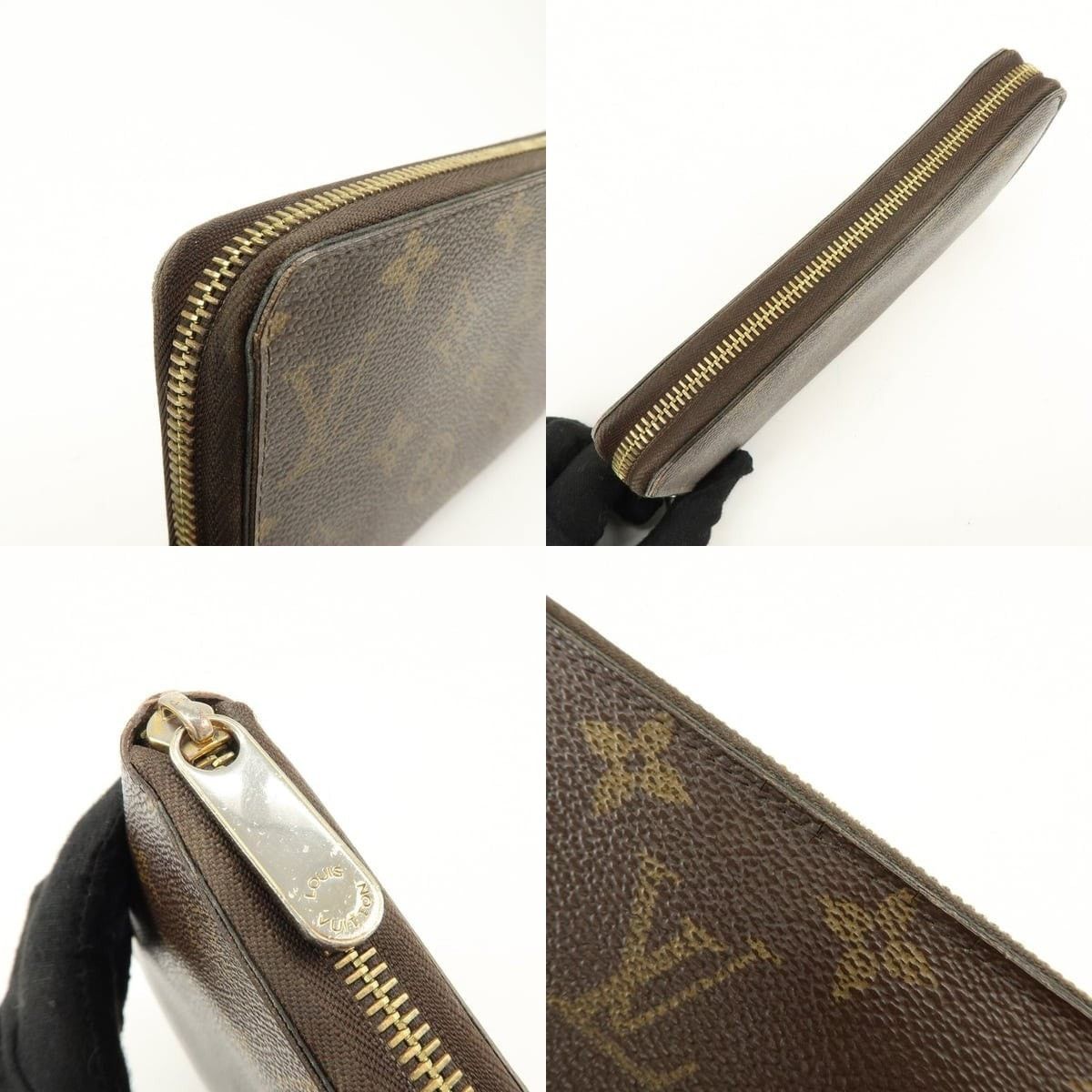 Louis Vuitton Louis Vuitton Monogram Zippy Wallet Brown Size ONE SIZE - 5 Thumbnail