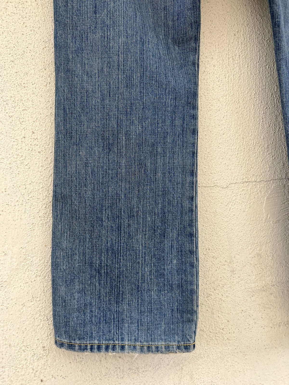 Sandinista MFG VTG 2005 Sandinista Japan Dirty Mud Denim Fatigue Jeans Size US 34 / EU 50 - 15 Thumbnail
