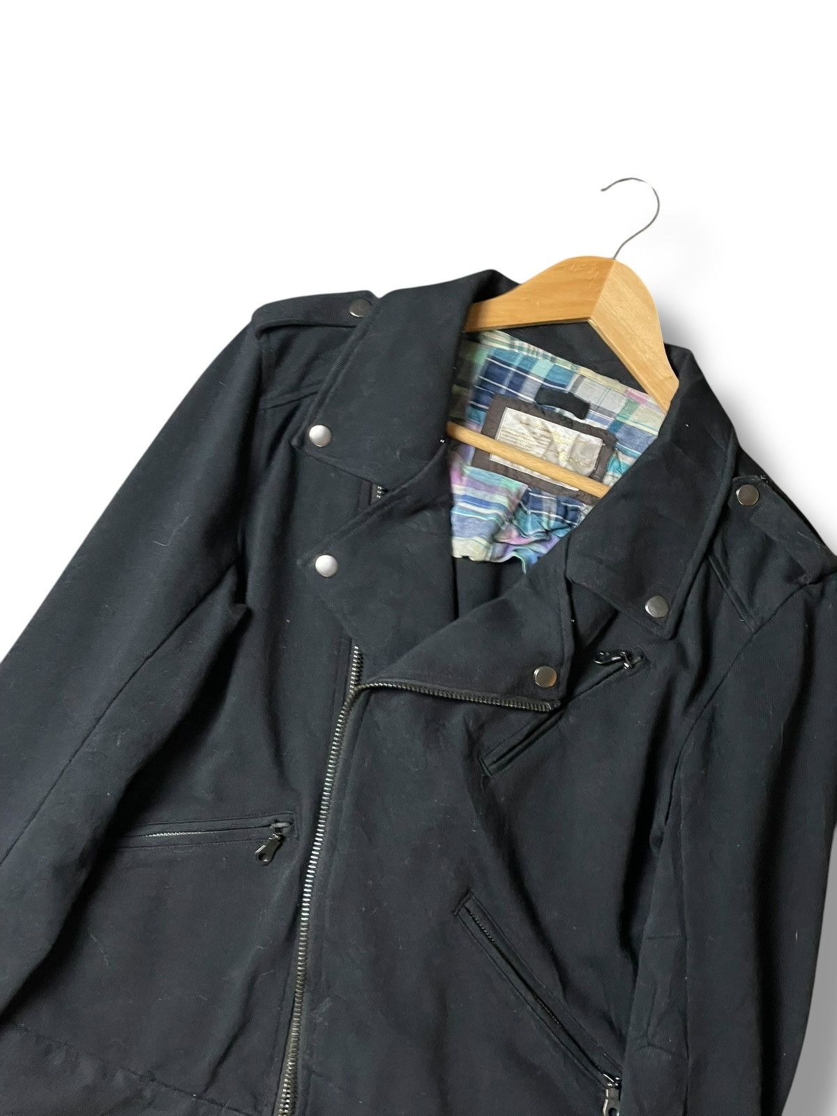 Japanese Brand × Vintage Japanese Brand Punk Bike Jacket Style (103) Size US XXS / EU 40 - 2 Thumbnail