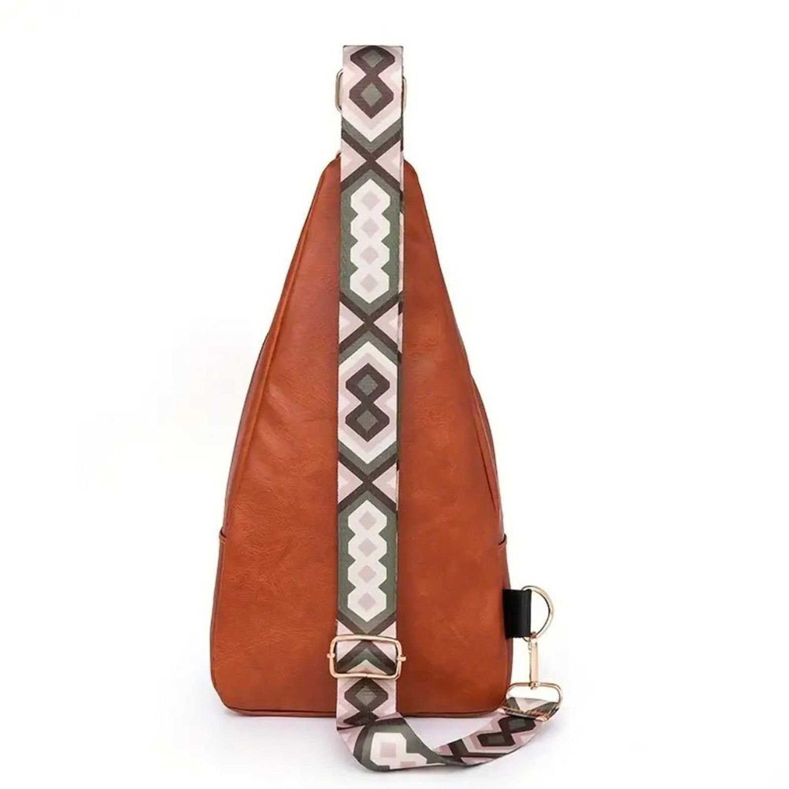 Other Vintage Bohemian Crossbody Bag - Beige Size ONE SIZE - 5 Thumbnail
