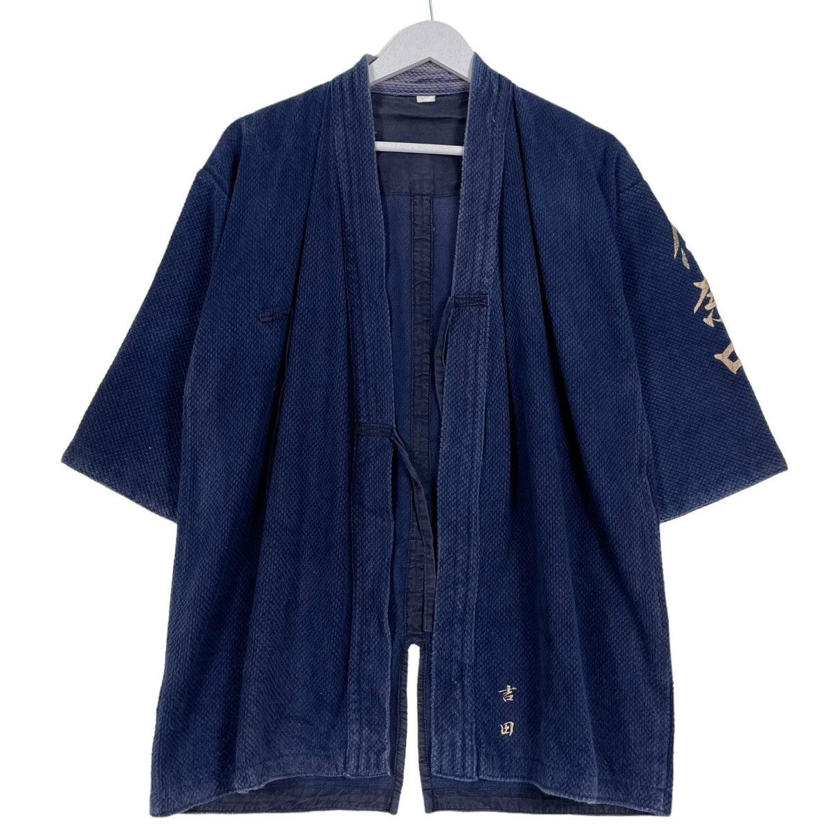 45rpm × Indigo × Japanese Brand 💥VINTAGE INDIGO JAPAN KIMONO SHORT SLEEVE Size US L / EU 52-54 / 3 - 1 Thumbnail