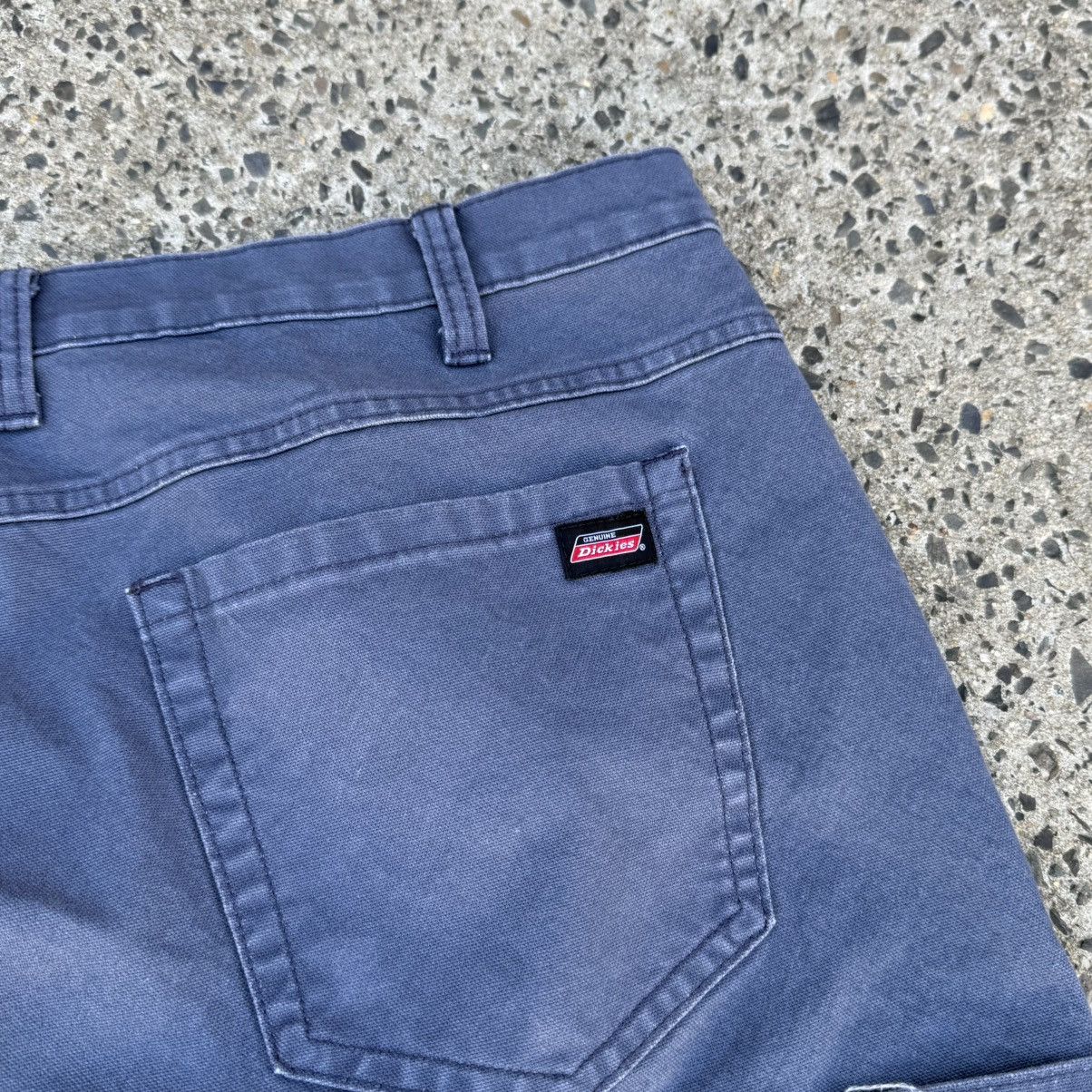 Dickies × Vintage Dickies Work Shorts W40 Gray Utility Cargo Cotton Blend Size US 40 / EU 56 - 3 Thumbnail