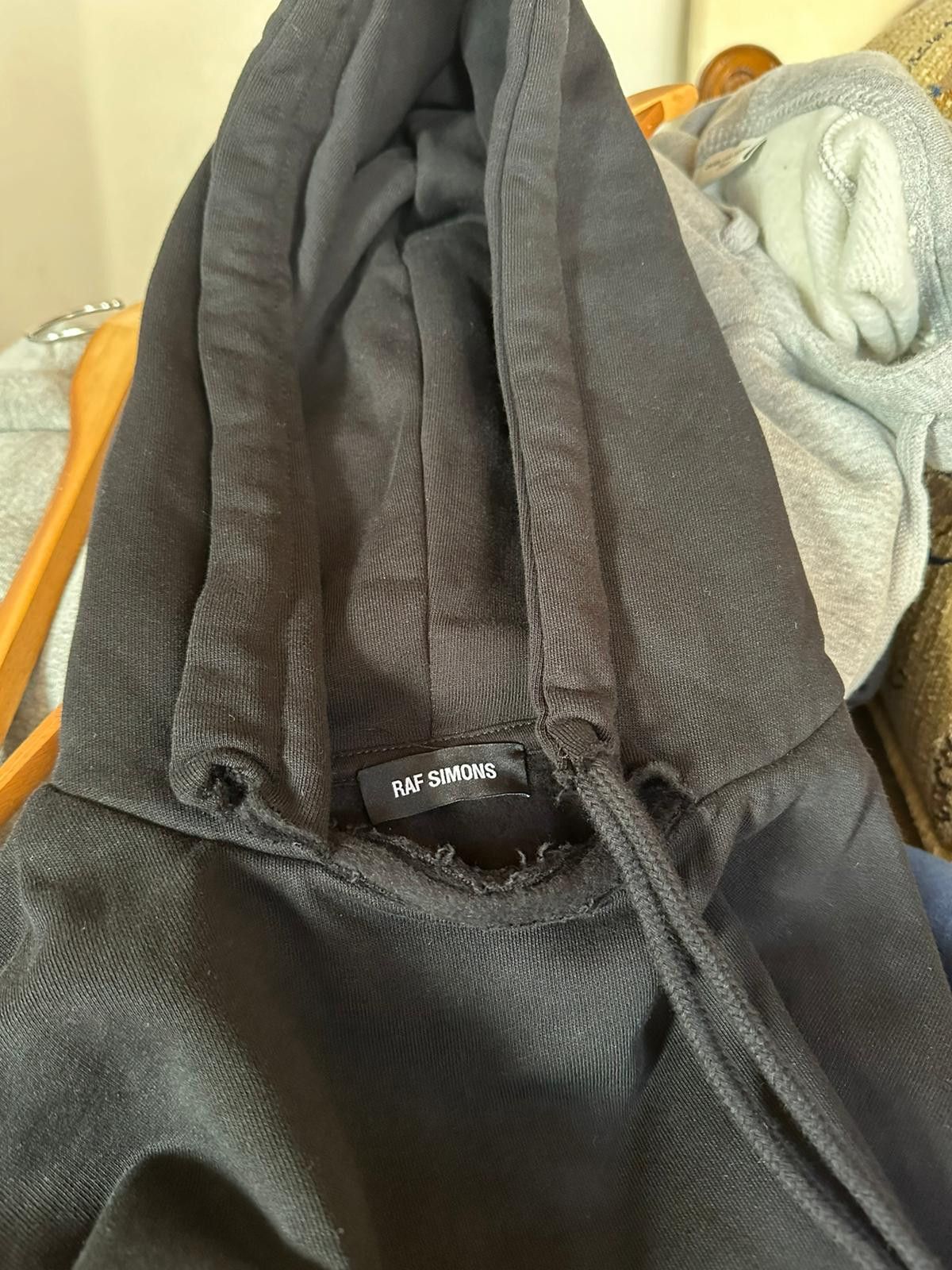 Raf Simons Raf Simons Blair Nebraske Hoodie Black Never Worn Size 1 Size US M / EU 48-50 / 2 - 7 Thumbnail
