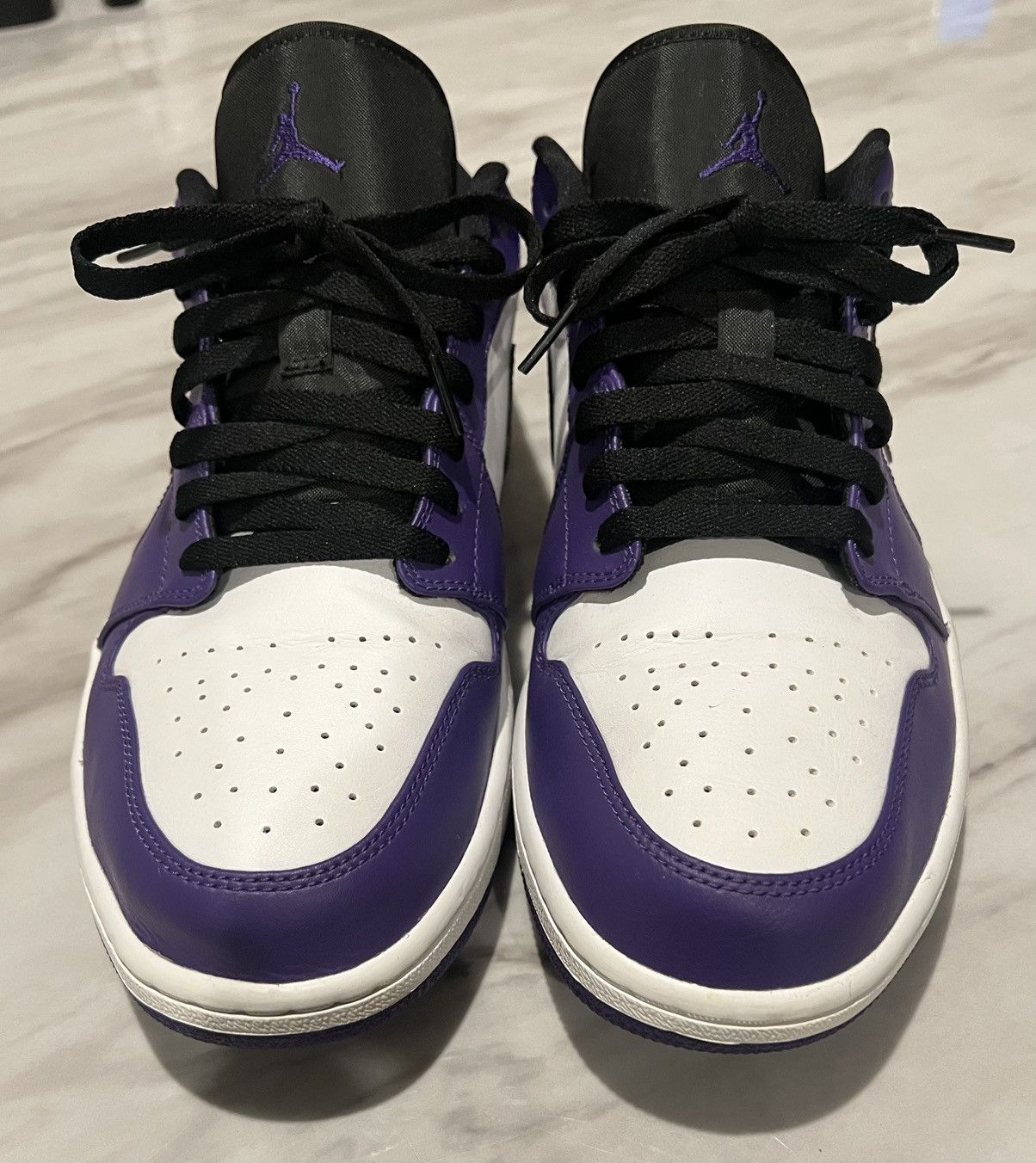 Jordan Brand × Nike 2020 Air Jordan 1 Low 'Court Purple' Size US 13 / EU 46 - 3 Thumbnail