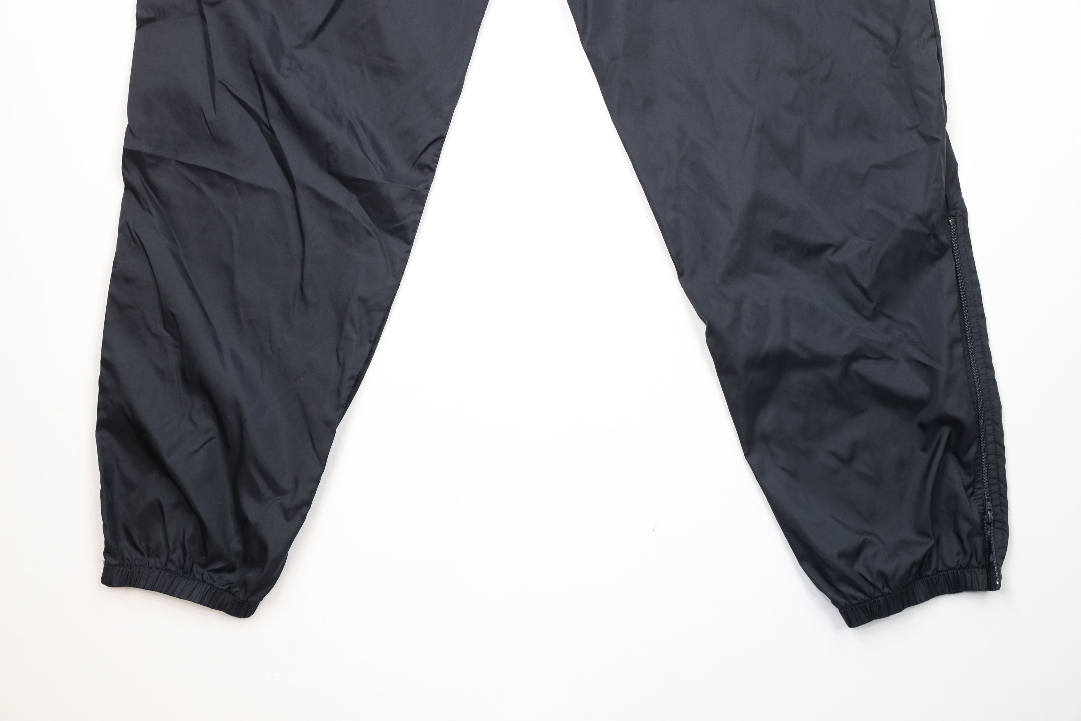 Nike × Vintage Vintage 90s Nike Mini Swoosh Windbreaker Joggers Pants Black Size US 38 / EU 54 - 12 Thumbnail