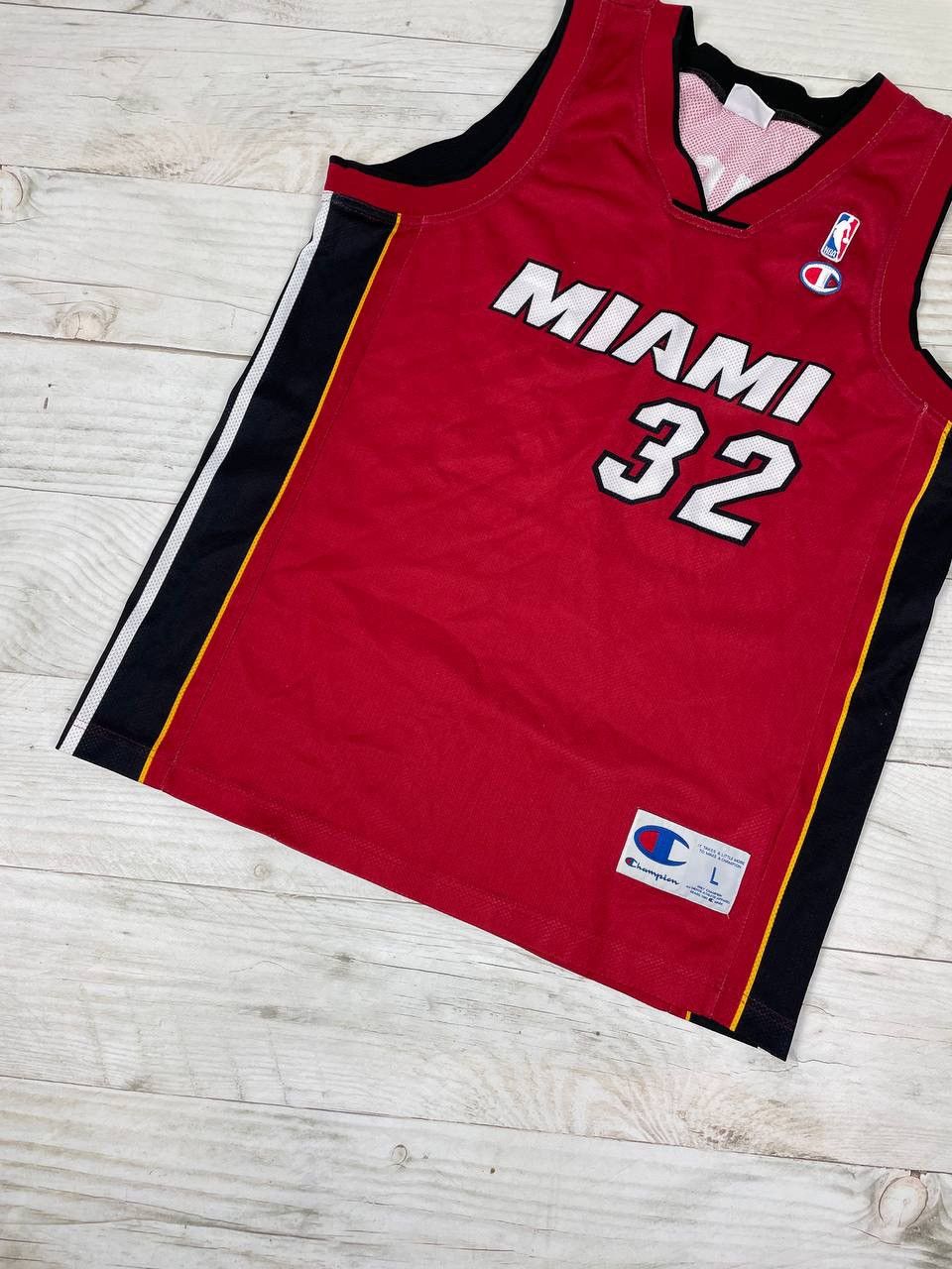 Vintage Champion Miami Heat Shaquille O’Neal #32 Jersey 90s