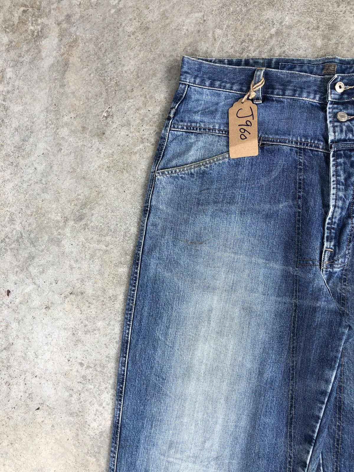 Marithe + Francois Girbaud Vintage Marithe Francois Girbaud Baggy Jeans Distressed Size US 36 / EU 52 - 4 Thumbnail