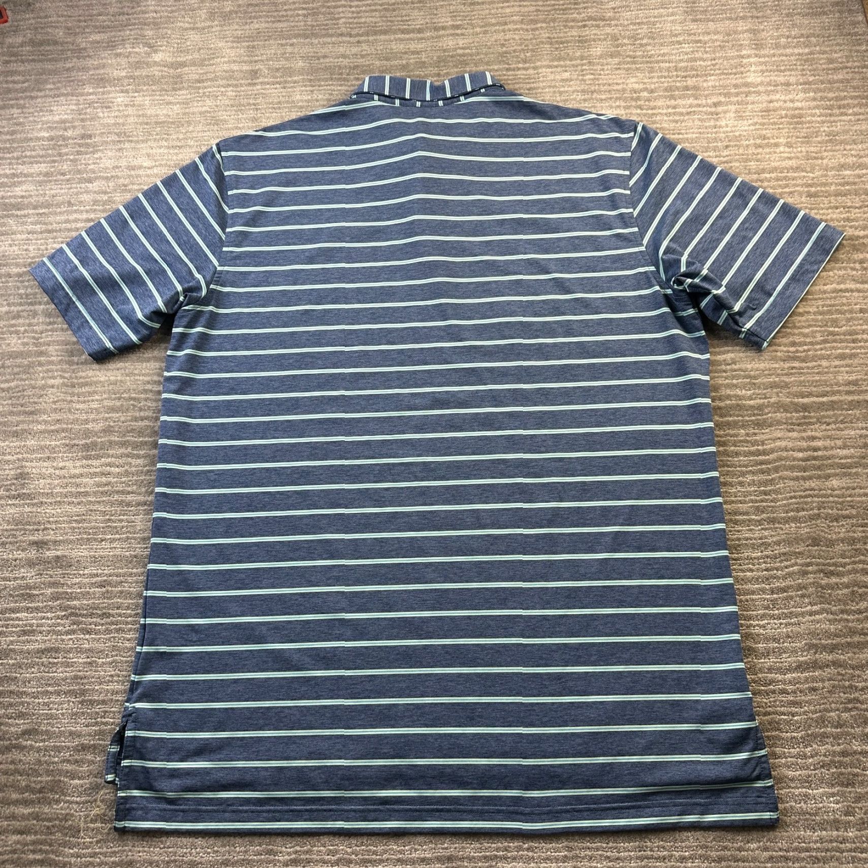 Peter Millar Peter Millar Polo Shirt Mens Large Blue Striped Summer Comfort Polo Shirt Shirt Mens Large Blue Striped Summer Comfort Size US L / EU 52-54 / 3 - 2 Thumbnail