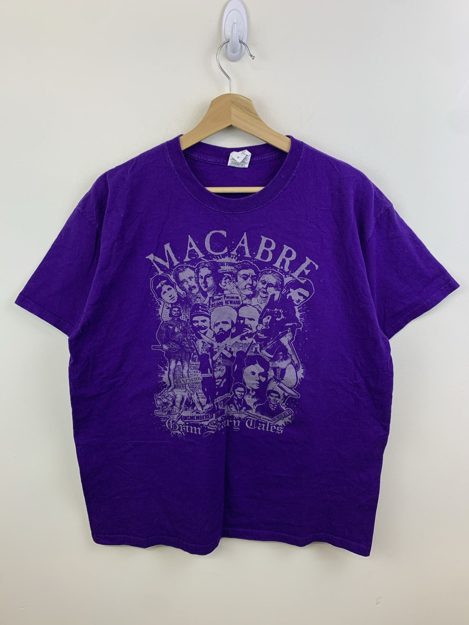 Other Vintage Macabre Grim Scary Tales Goosebumps Tee Size XL Size US L / EU 52-54 / 3 - 1 Thumbnail