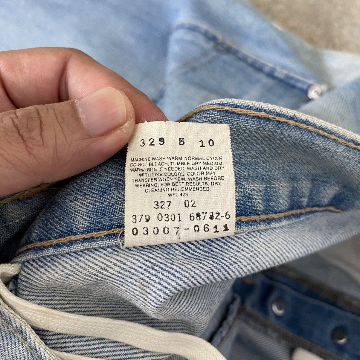 Levi's Vintage Levis Engineered Loose Faded Blue Twisted Leg Jeans Size US 32 / EU 48 - 14 Thumbnail