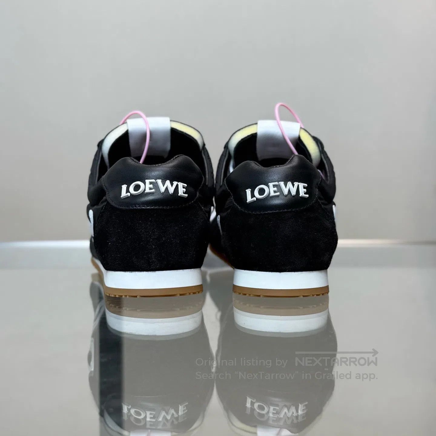 Loewe Loewe Ballet Runner 2.0 – Black, German training shoes Size US 7.5 / IT 37.5 - 3 Thumbnail