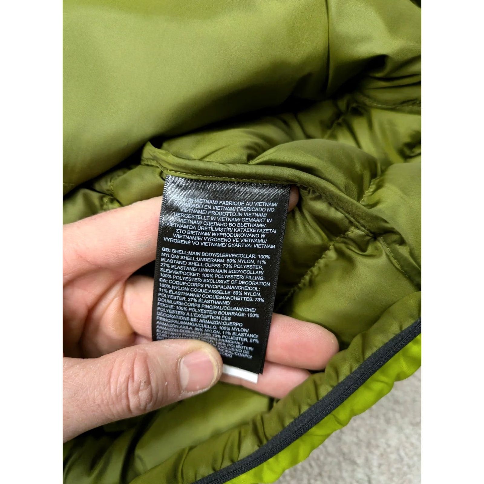 The North Face The North Face Jacket Mens Large Meadow Grass Down Packable Lightweight Puffer Size US L / EU 52-54 / 3 - 6 Thumbnail
