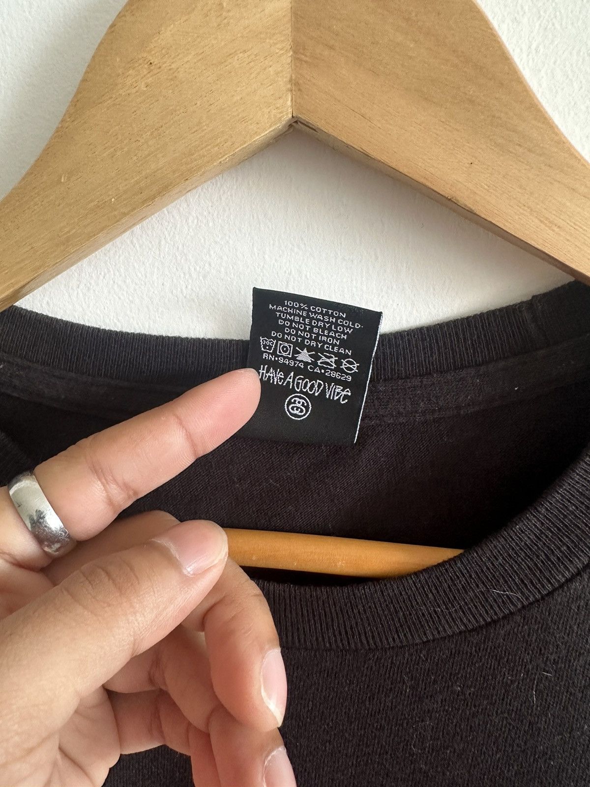Stussy × Vintage Vintage Stussy Runnin Wild Streetwear USA RARE LARGE Size US L / EU 52-54 / 3 - 4 Thumbnail