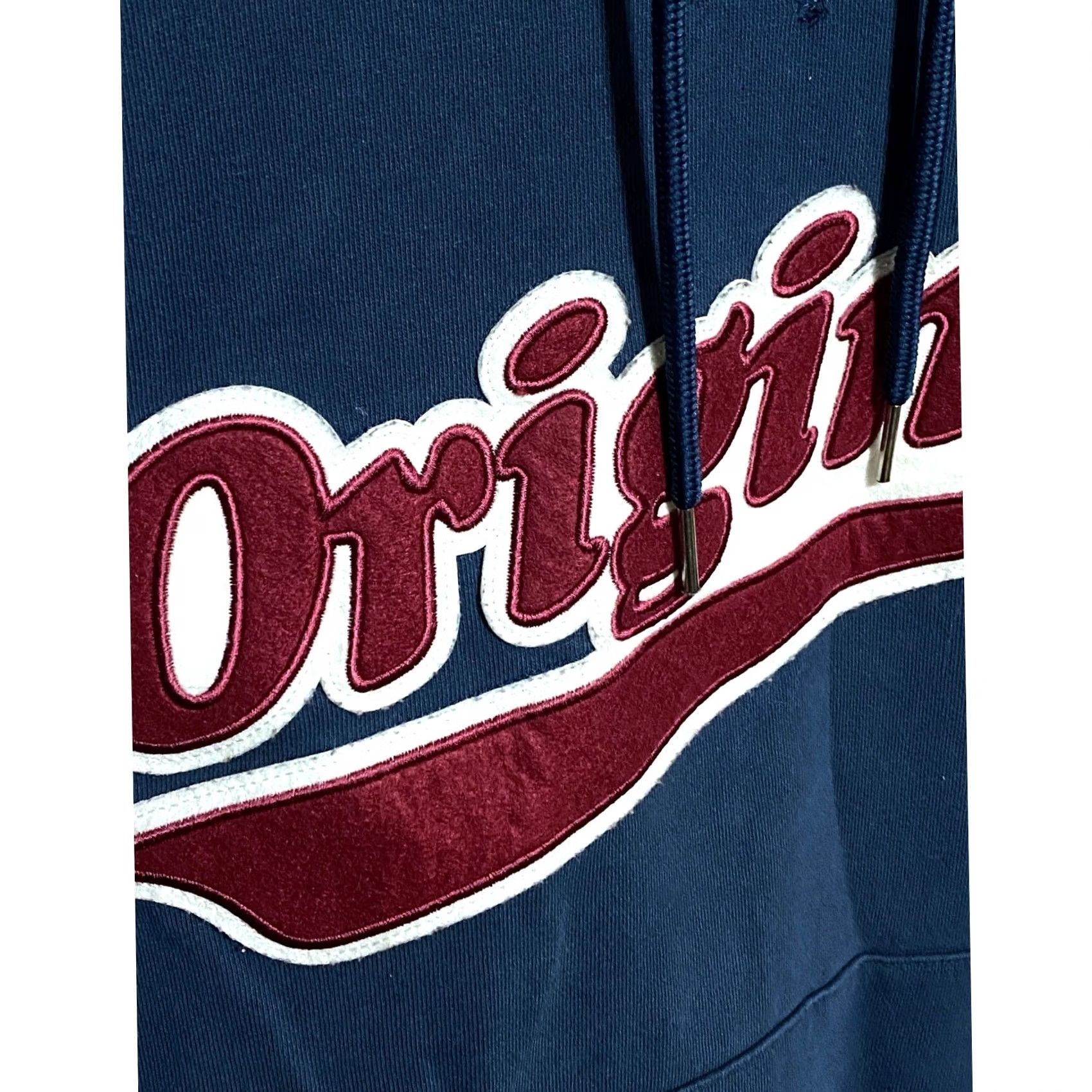 Vintage Original Use Spell Out Embroidered Logo Hoodie Mens L Retro Letterman Hip Hop Size US L / EU 52-54 / 3 - 5 Thumbnail