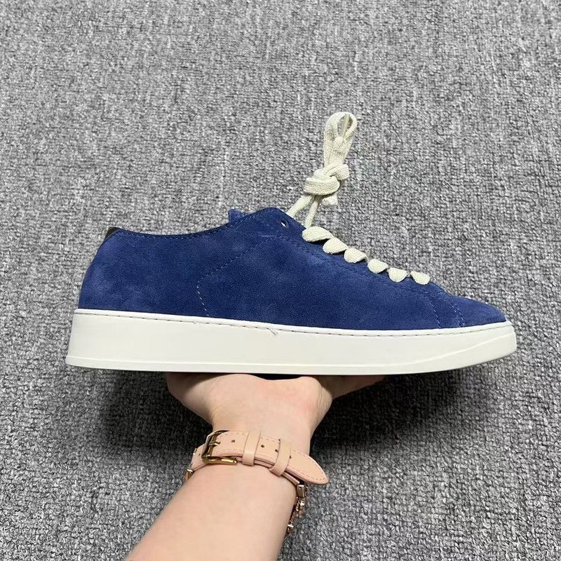 Louis Vuitton Louis Vuitton Resort Blue and White Low-Top Sneakers - Size US 8.5 / EU 41-42 - 7 Thumbnail