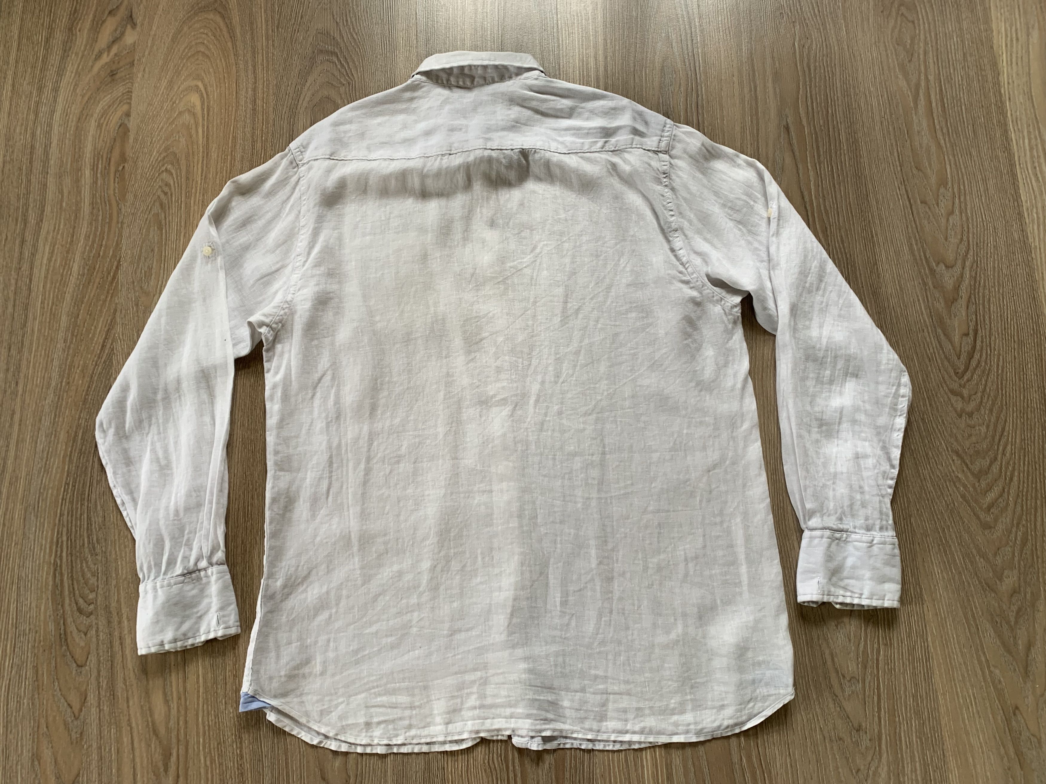 Designer × Scotch & Soda Scotch & Soda Linen Long Sleeve Shirt Size US XXL / EU 58 / 5 - 3 Thumbnail