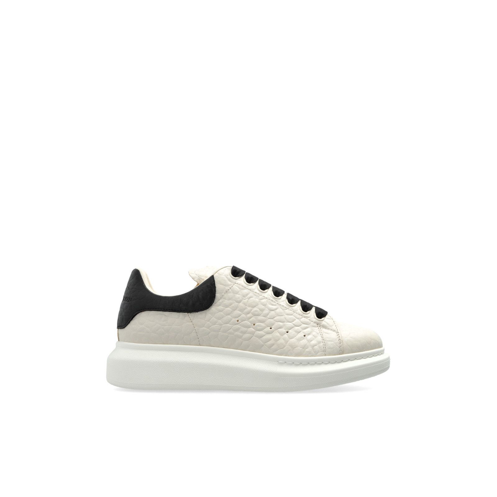 ALEXANDER MCQUEEN Oversized Women's Ivory/Black Sneakers New