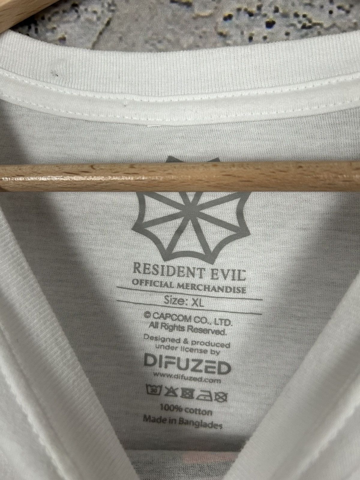 Playstation Resident Evil Capcom Game Promo Graphic Tee Zombie Horror Size US XL / EU 56 / 4 - 5 Thumbnail