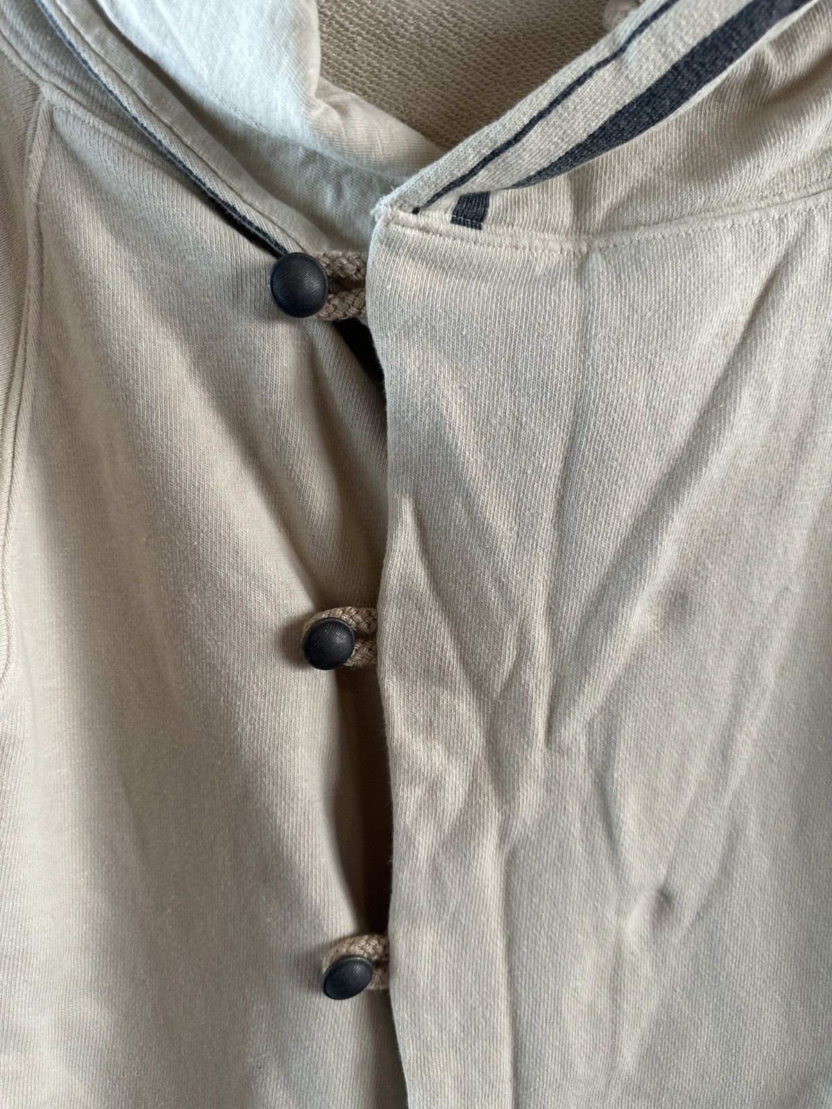 Kapital Kapital asymmetrical naval hoodie Size US M / EU 48-50 / 2 - 7 Thumbnail