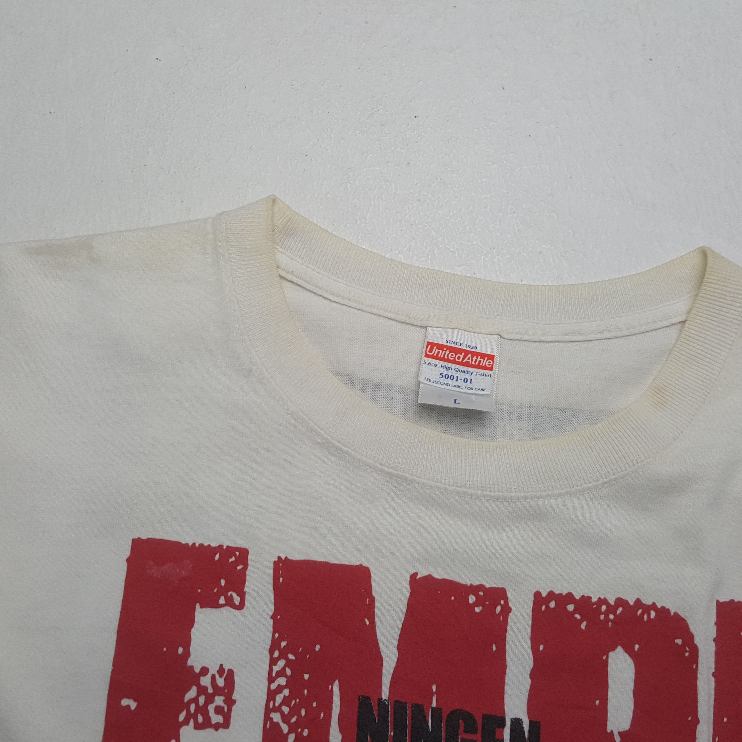 Band Tees Vintage Maximum Hormone Japan Metal Rock Band T-shirt RR1 Size US L / EU 52-54 / 3 - 8 Thumbnail