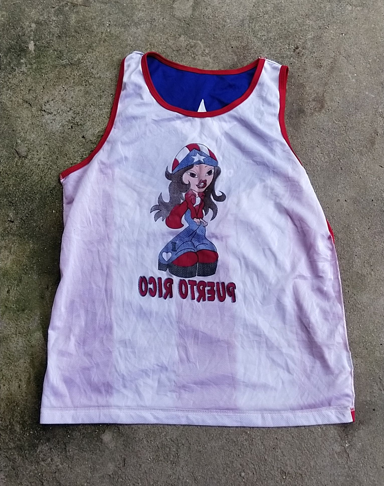Japanese Brand FINAL💥 DROP PUERTO RICO SINGLET 💥 Size US M / EU 48-50 / 2 - 2 Thumbnail