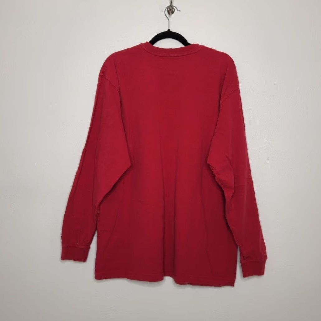 Carhartt VINTAGE Carhartt Red Pocket Long Sleeve Shirt Workwear Outdoors Size US XL / EU 56 / 4 - 4 Thumbnail