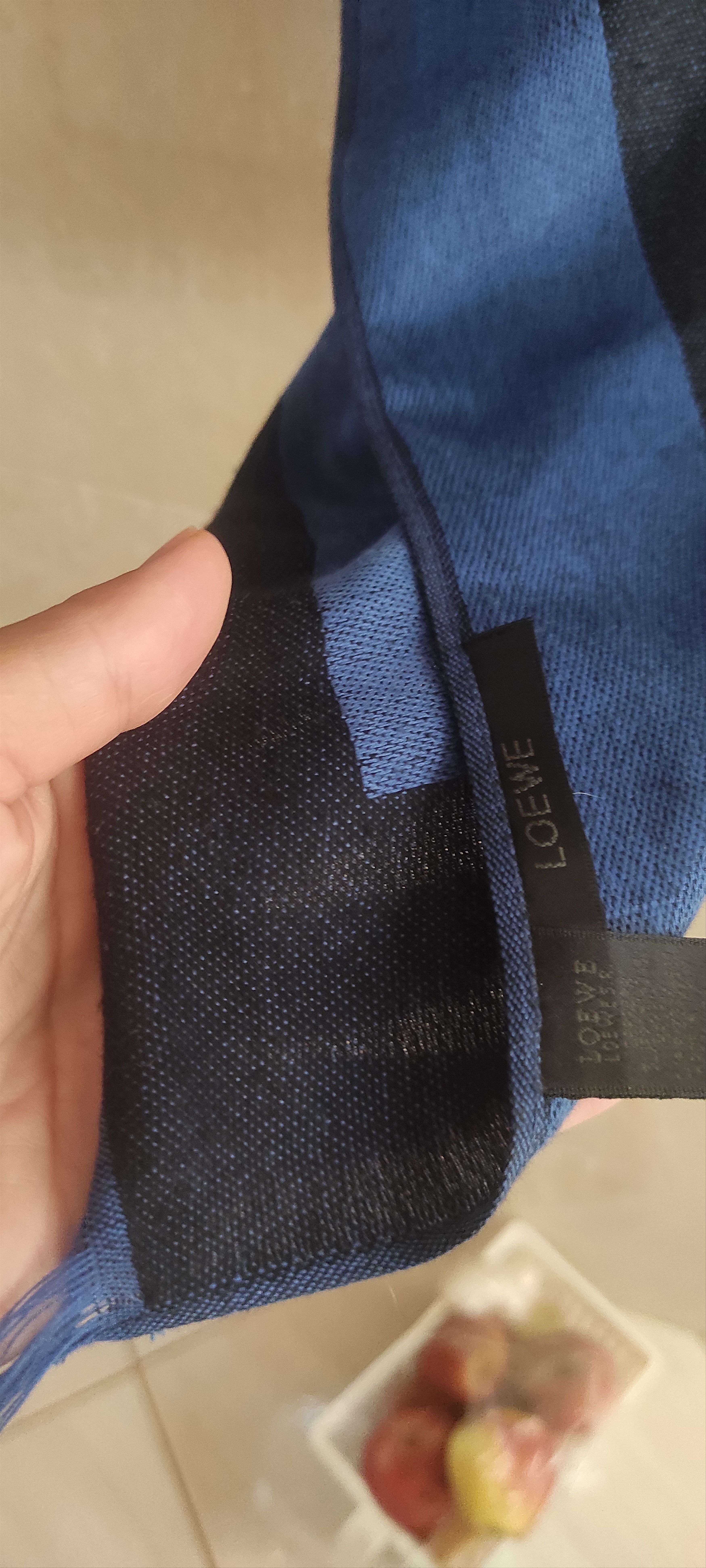 Loewe Loewe Women's Plaid Wool & Silk Blend Anagram Scarf Size ONE SIZE - 17 Thumbnail