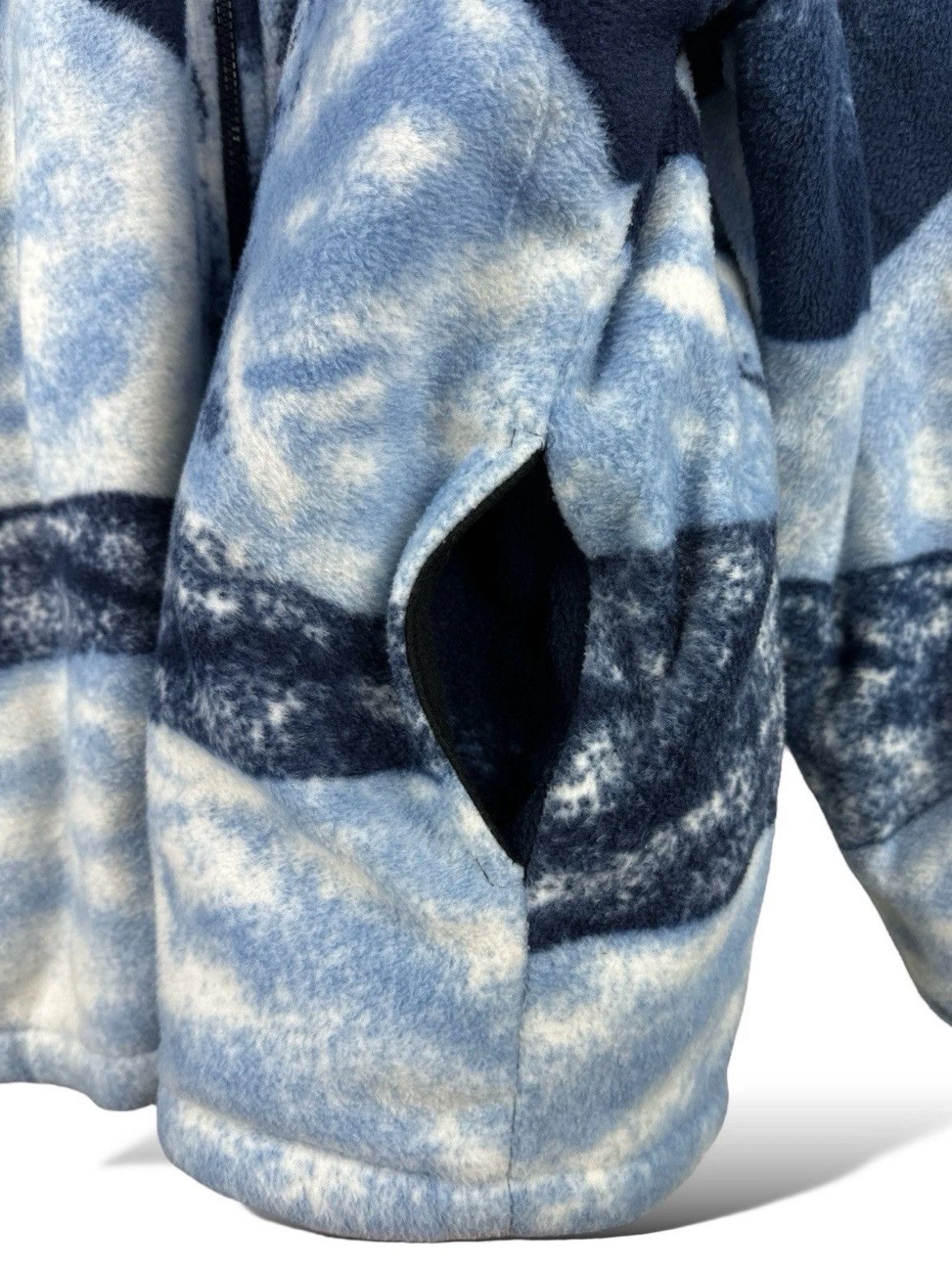 Other Vintage Wolf Sherpa Fleece Jacket Art Animal All Over Print Size US XXL / EU 58 / 5 - 5 Thumbnail
