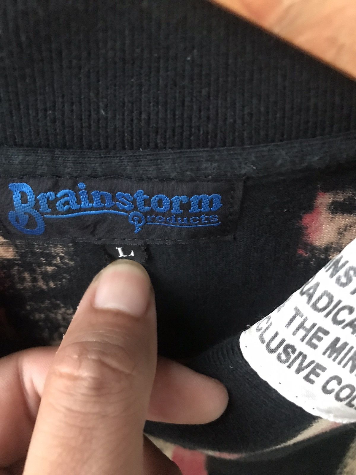Japanese Brand Vtg Brianstorm Seditionaries Karl Marx Chaos Polo Tee Size US L / EU 52-54 / 3 - 8 Thumbnail