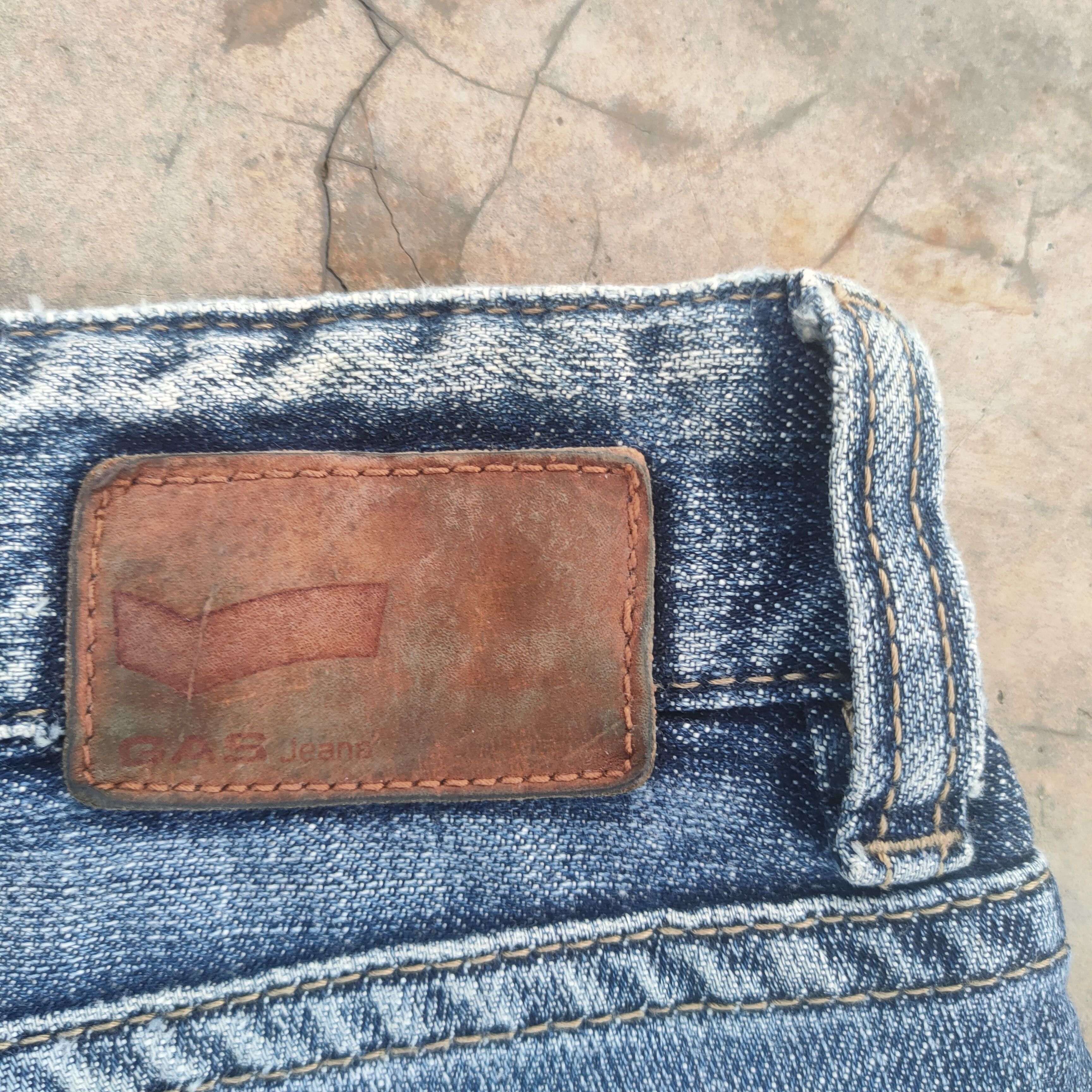 GAS × Jean × Vintage VINTAGE GAS FADED JEANS DENIM PANTS Size US 31 - 11 Thumbnail