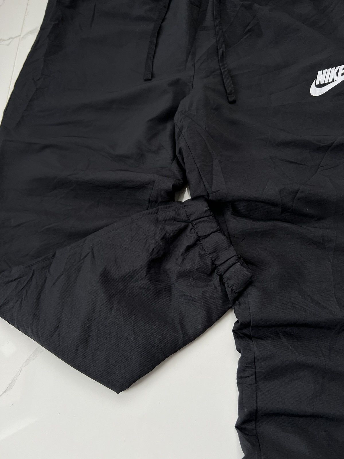 Nike × Vintage 90’s NIKE SWOOSH LOGO RETRO BAGGY TRACK PANTS Y2K GORPCORE Size US 34 / EU 50 - 3 Thumbnail