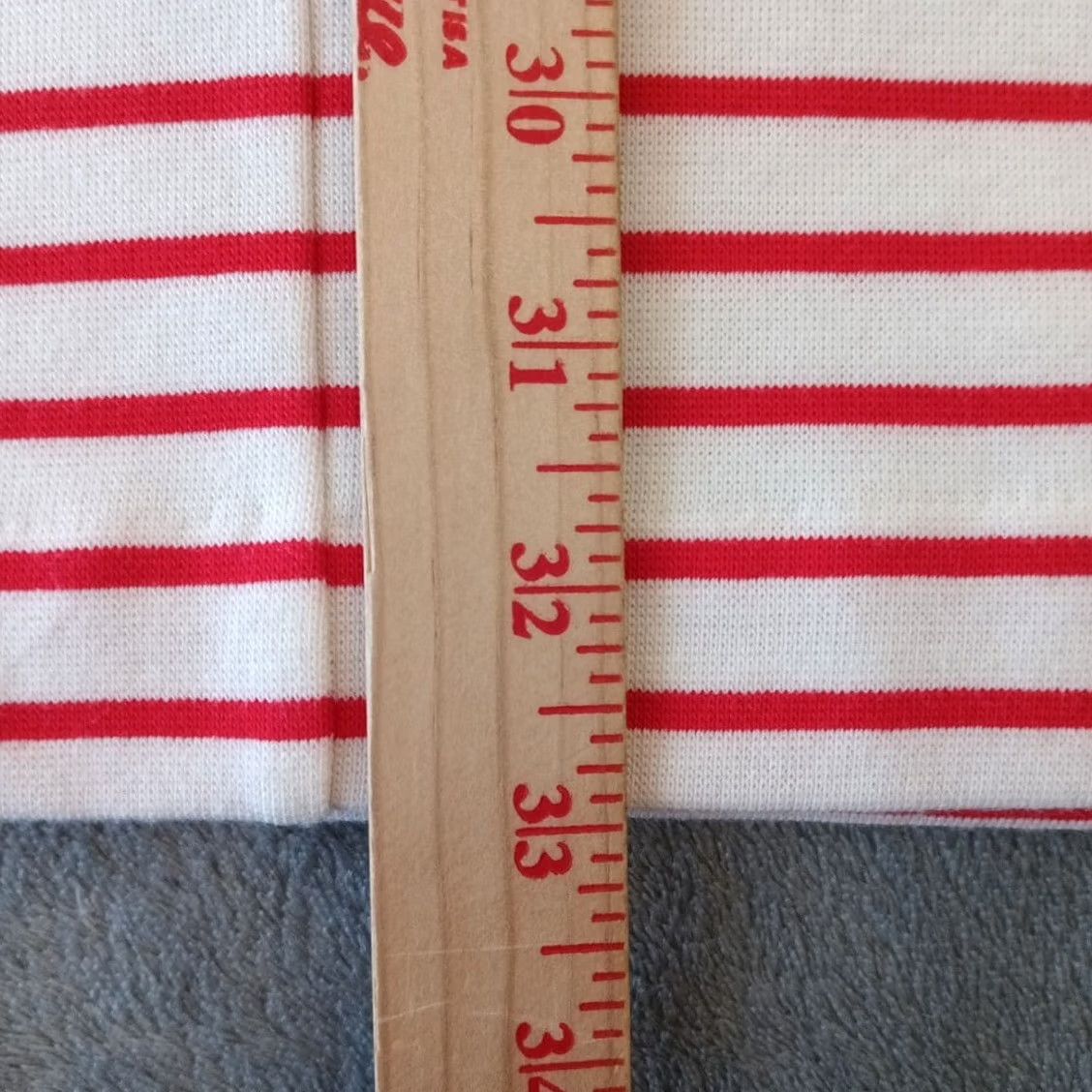 J.Crew J.CREW Shift Dress Small Red Striped Long Sleeve Knee Length Pullover Stretch Size S / US 4 / IT 40 - 7 Thumbnail