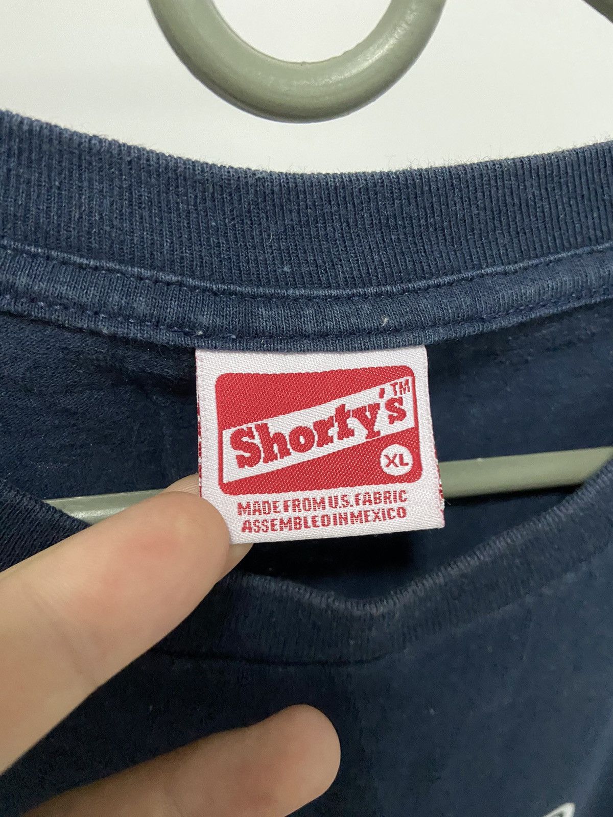 Shorty's Skateboards × Vintage Shorty's skate big box logo 🌹 roses vintage t shirt Size US XL / EU 56 / 4 - 5 Thumbnail