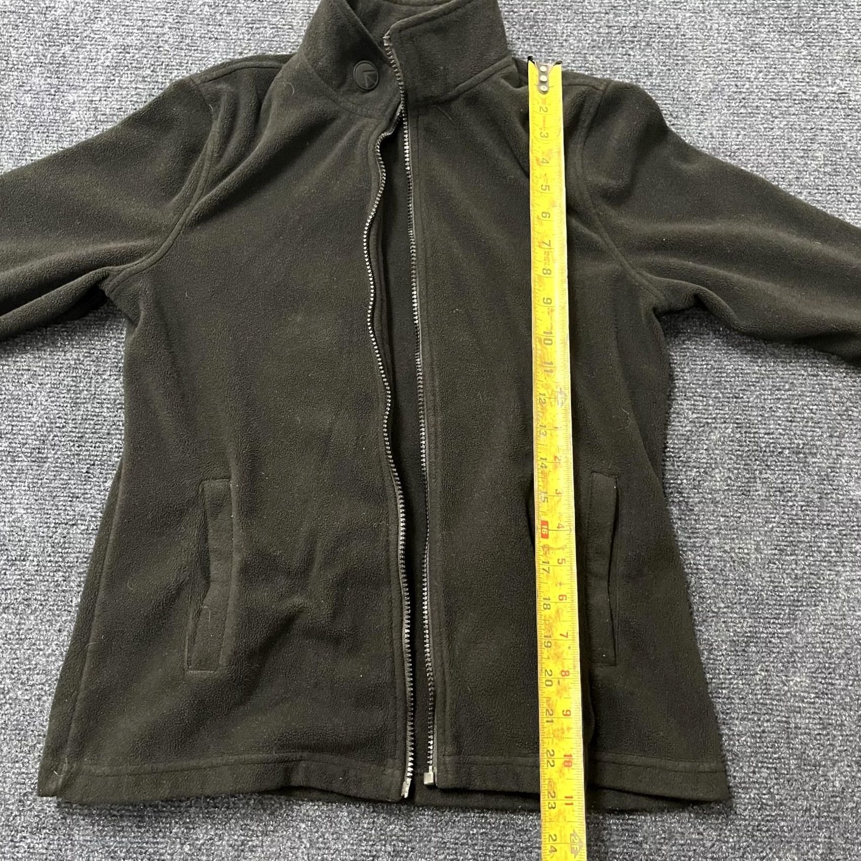 Vintage Ethika Jacket Mens Small Brown Fleece Full Zip Stand Collar Casual Outdoor Windbreaker Pockets Size US S / EU 44-46 / 1 - 7 Thumbnail