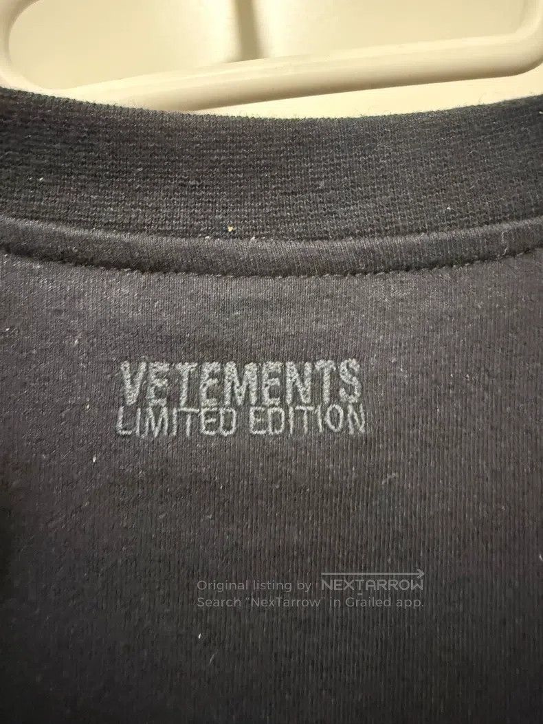 Vetements Vetements Short Sleeve Size US M / EU 48-50 / 2 - 3 Thumbnail