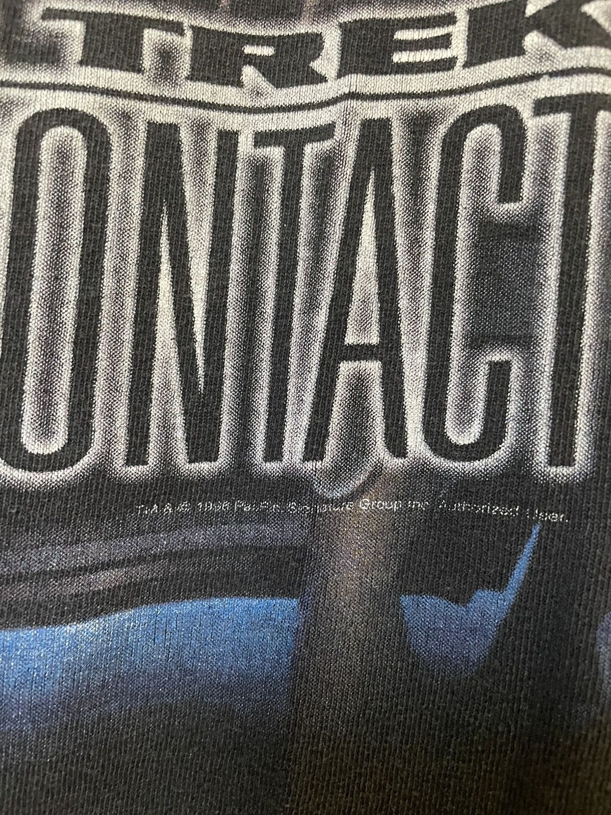 Vintage Vintage 1996 Star Trek First Contact t-shirt Size US L / EU 52-54 / 3 - 3 Thumbnail