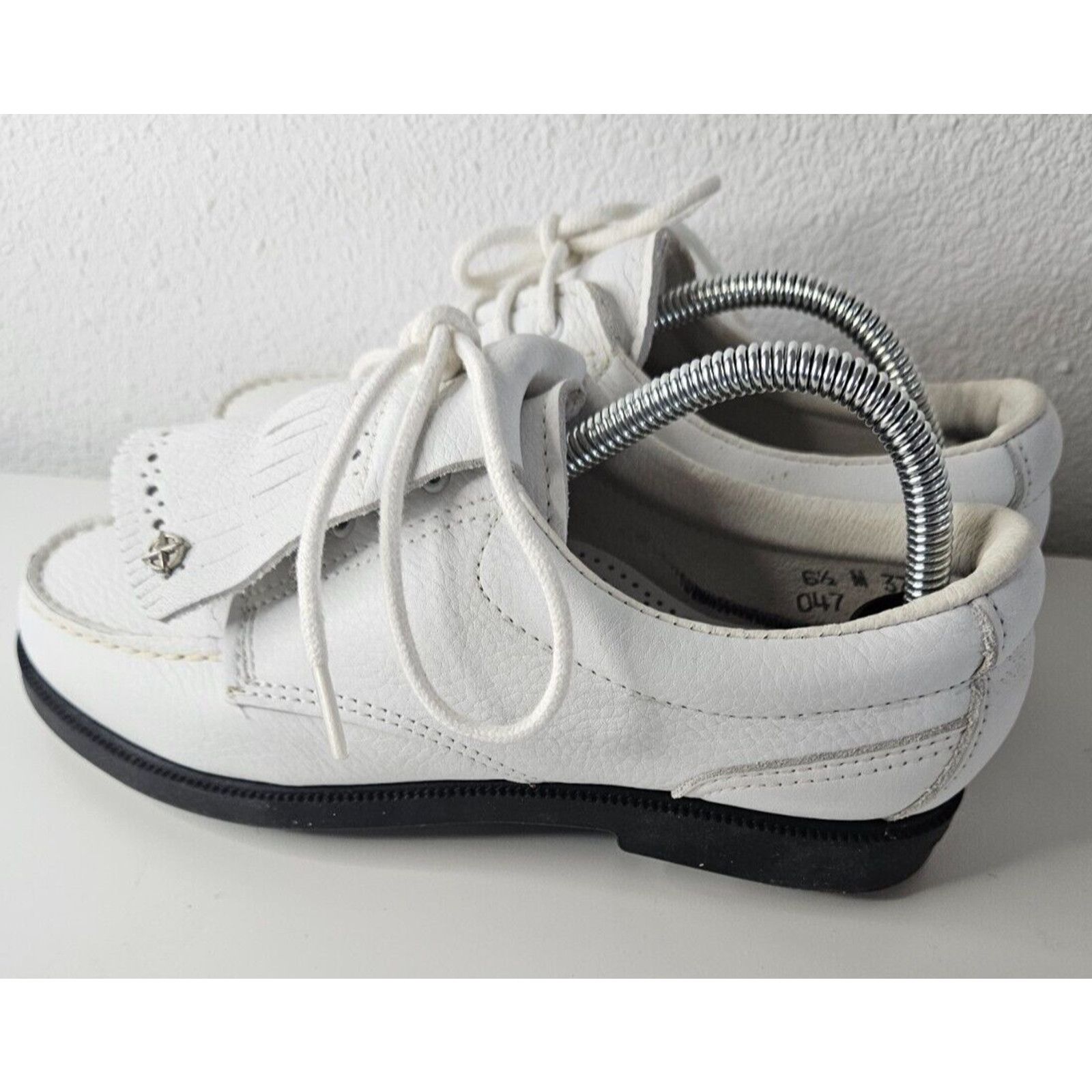 Eastland Eastland USA Men's White Leather Golf Shoes – Size 6.5M Size US 6 / EU 39 - 5 Thumbnail