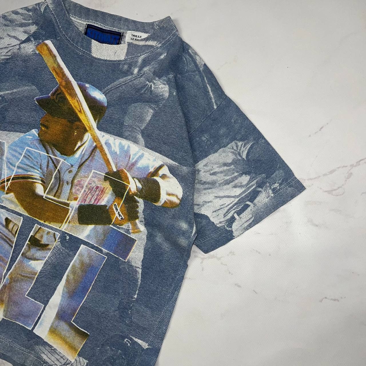 Vintage MLB × Vintage Vintage MLB baseball AOP graphic tee 90's Size M / US 6-8 / IT 42-44 - 4 Thumbnail