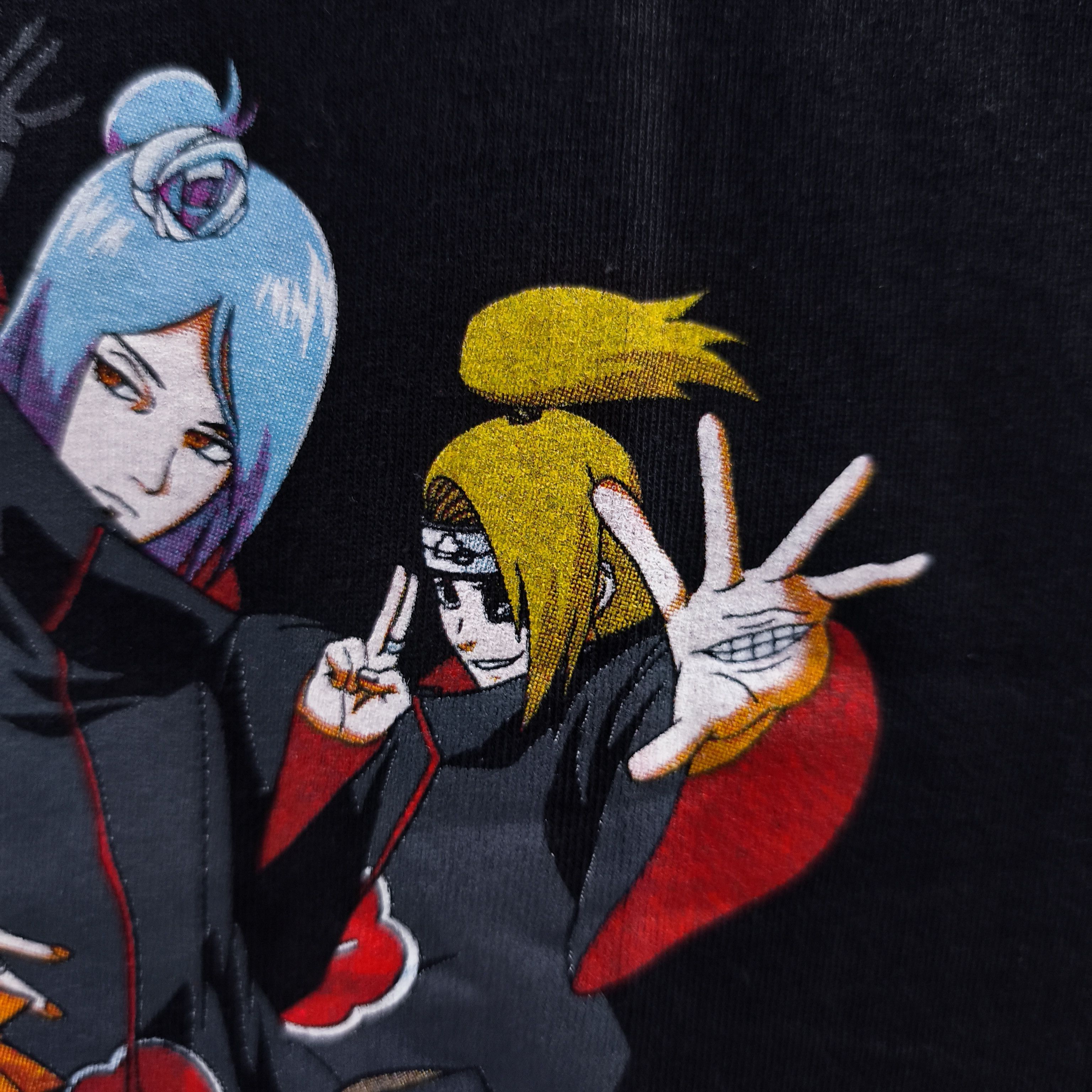 Anime Akatsuki Squad Naruto Shippuden T-shirt Size US XXL / EU 58 / 5 - 9 Thumbnail
