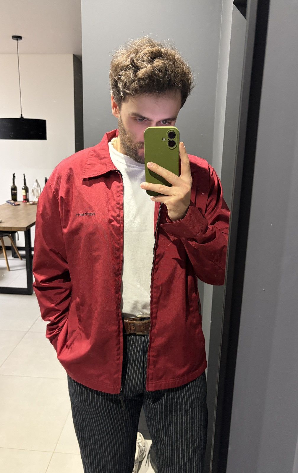 Carhartt Carhartt CORDURA Red Work Jacket Windbreaker Size US XL / EU 56 / 4 - 3 Thumbnail