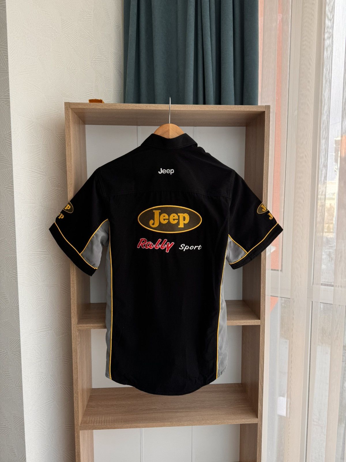 Jeep × Vintage Vintage Jeep Racing Rally Team Button Up Shirt Size US M / EU 48-50 / 2 - 4 Thumbnail