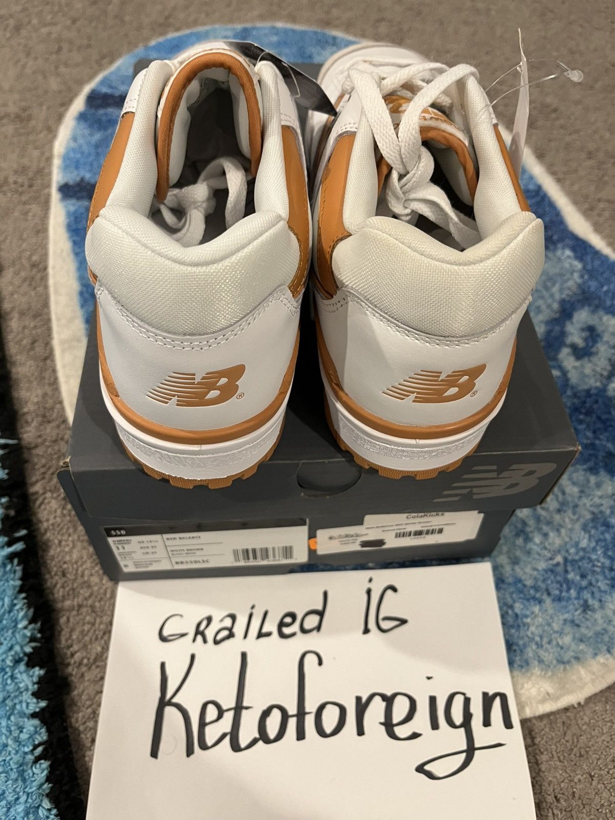 New Balance New Balance 550 Burnt orange Size US 11 / EU 44 - 4 Thumbnail