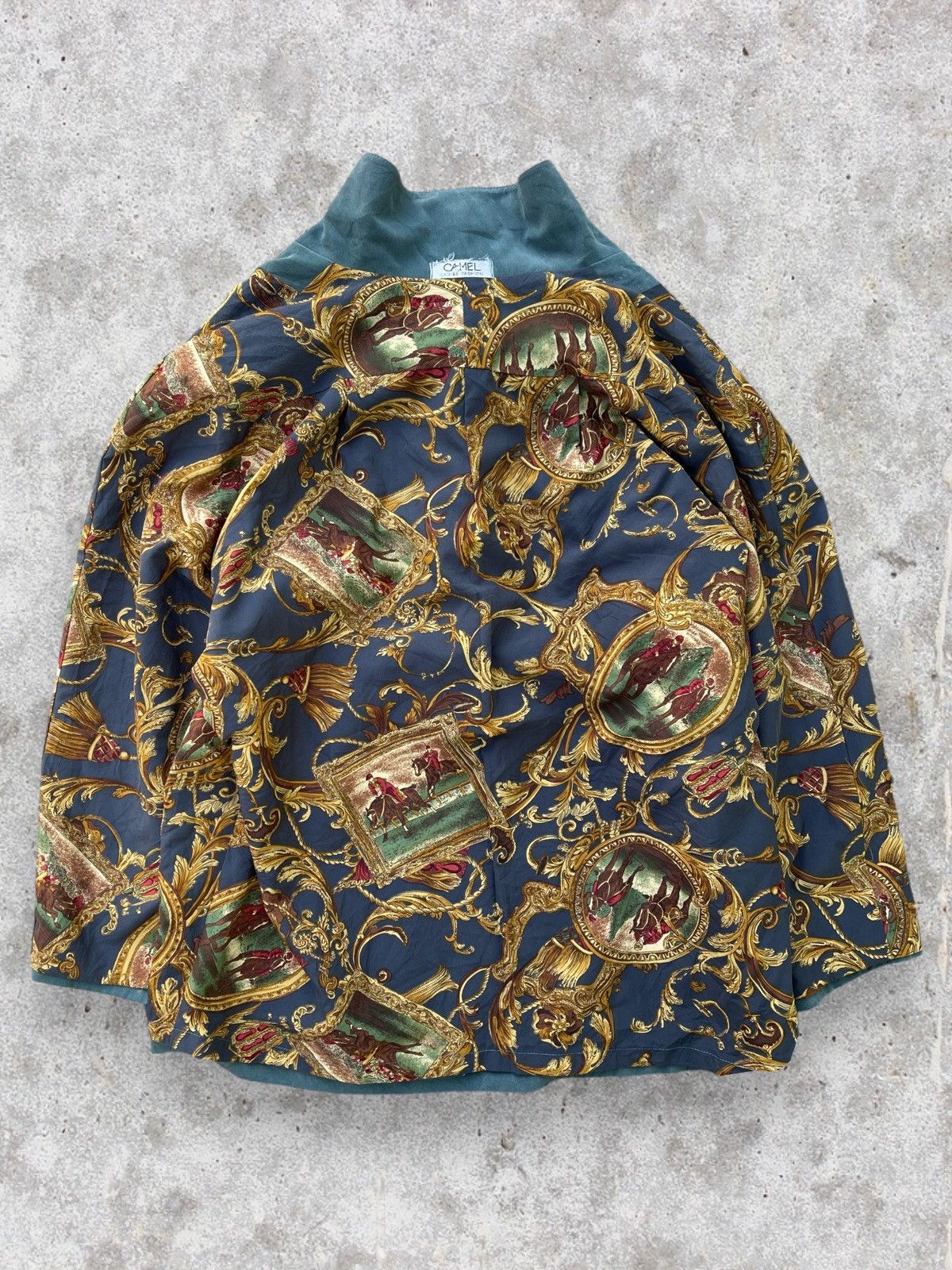 Camel × Vintage 🔥Vintage Camel "Art" Single Button Jacket Hermes Style Size L / US 10 / IT 46 - 3 Thumbnail