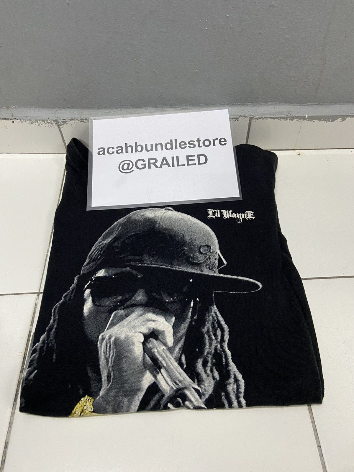 Rap Tees LIL WAYNE LIVE NATION MERCHANDISE 2011 TEE SHIRT Size US M / EU 48-50 / 2 - 14 Thumbnail