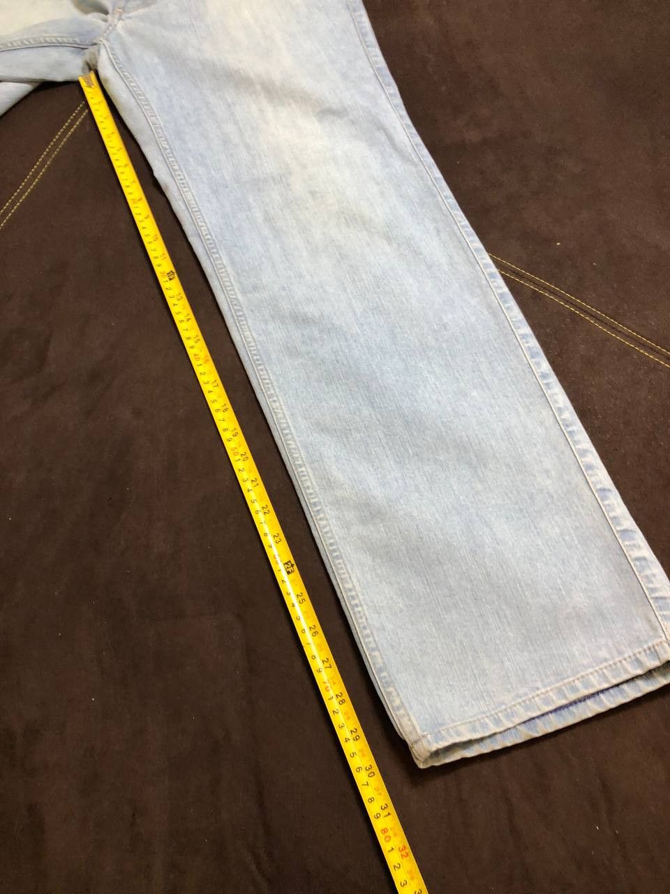 Mustang VINTAGE MUSTANG Men's Blue Denim Jeans Classic Fit Size US 34 / EU 50 - 4 Thumbnail