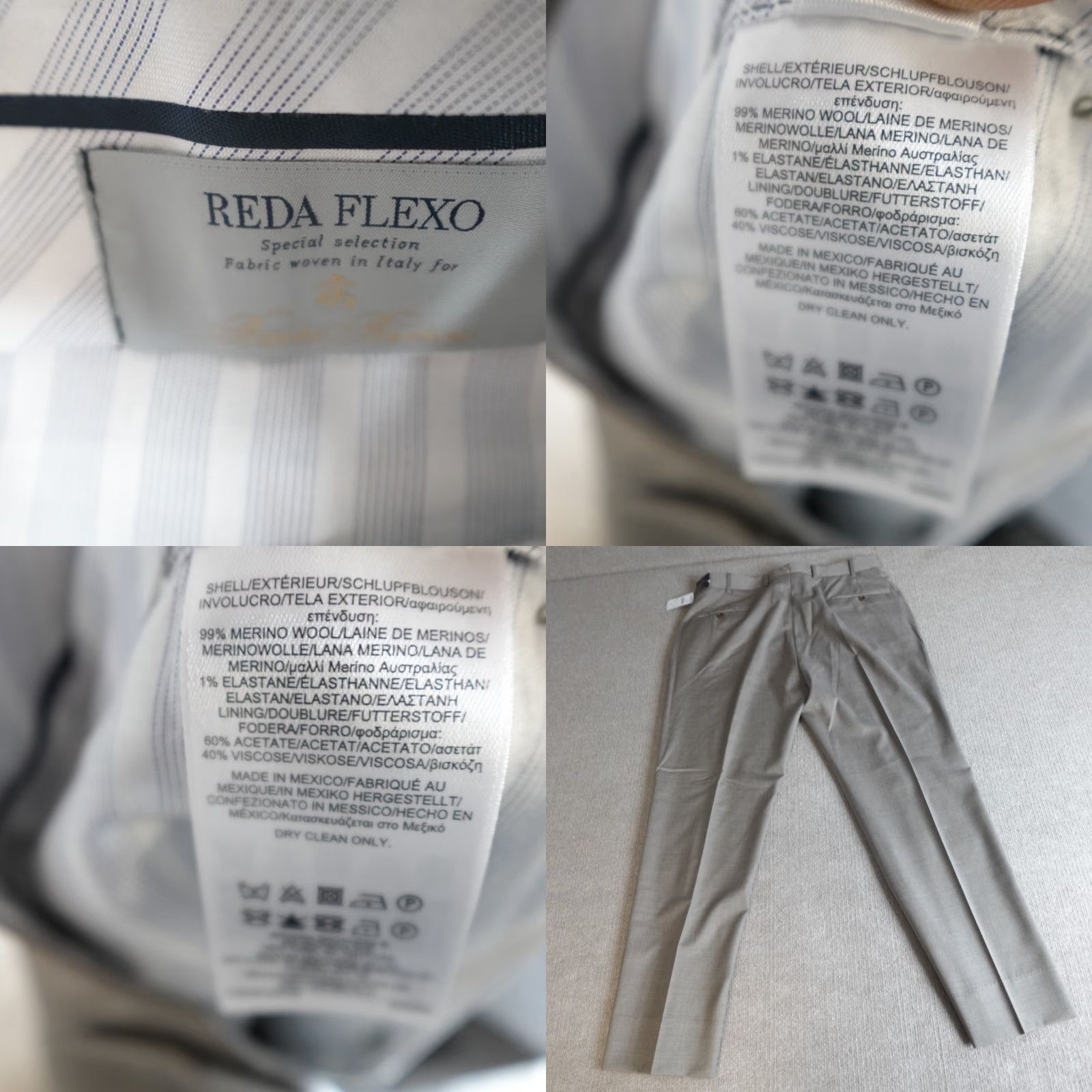 Brooks Brothers Brooks Brothers Pants 38 x 31 Beige Gray Flat Front Reda Flexo Madison NEW Mens Pants Chino Straight Inseam 31 Size US 38 / EU 54 - 9 Thumbnail