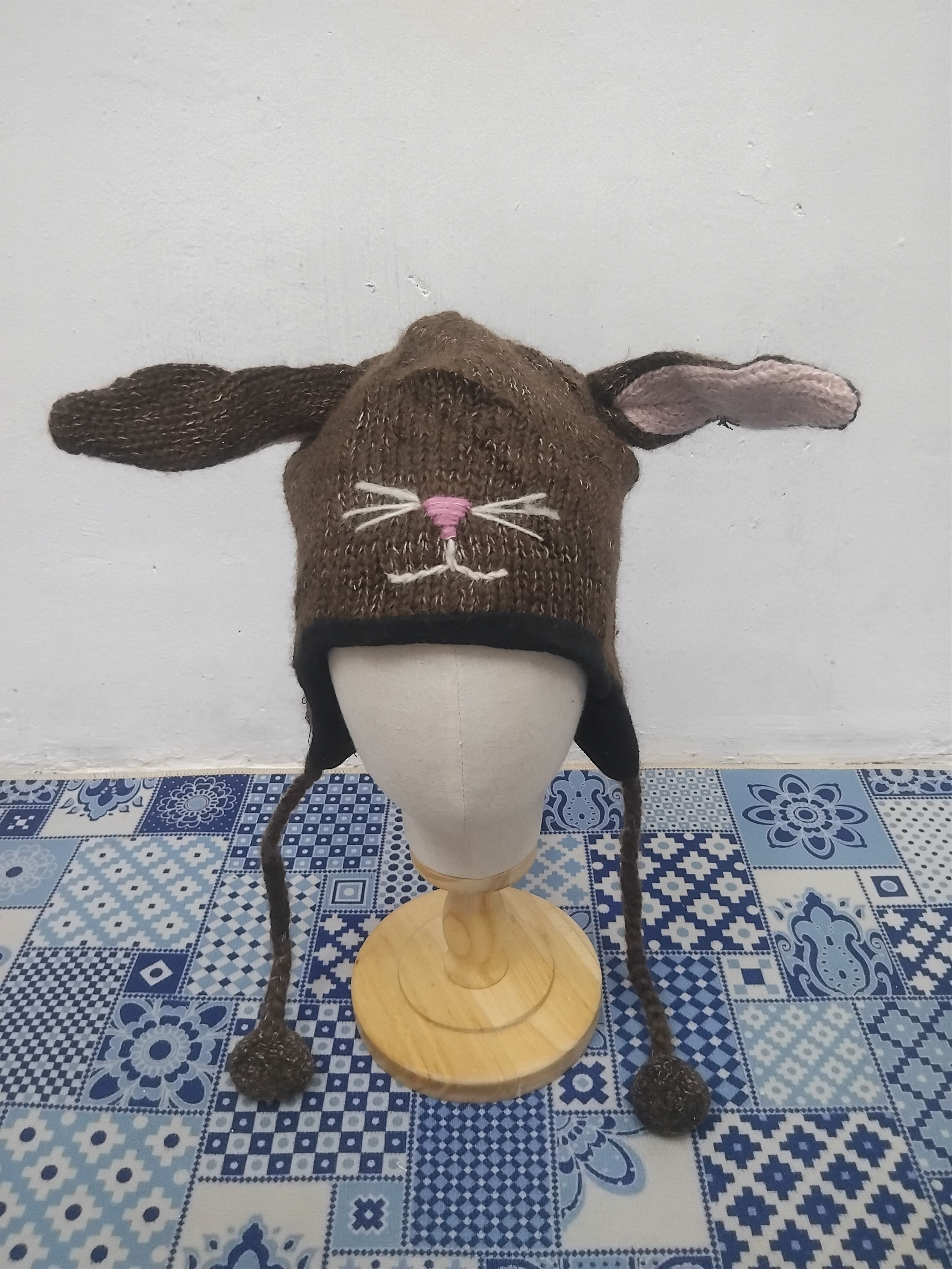 Cartoon Network Deluxe bear ear flat beanie Size ONE SIZE - 6 Thumbnail
