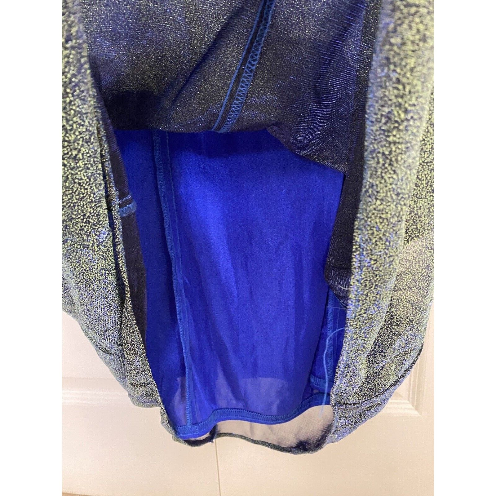 Jessica McClintock Jessica McClintock Gunne Saxe Halter Dress Iridescent Y2K Size S / US 4 / IT 40 - 6 Thumbnail