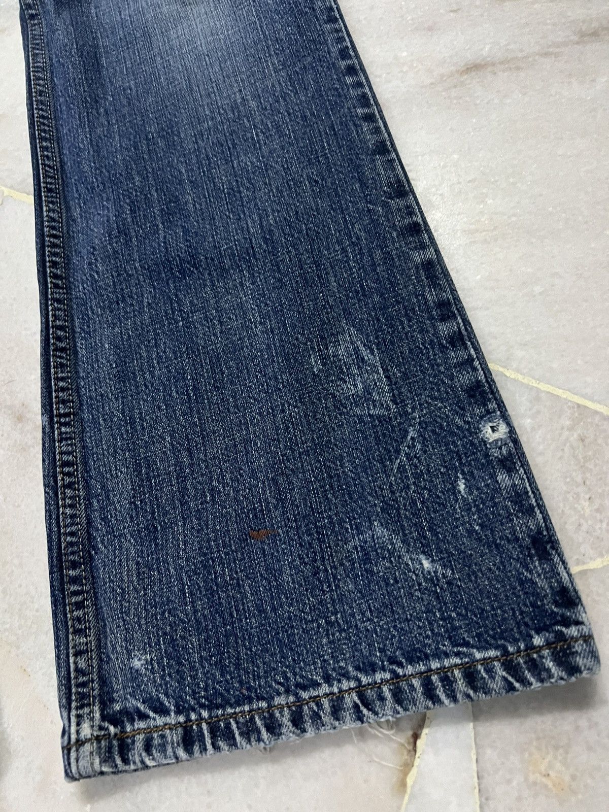 Levi's Vintage Levis 527 Distressed Bootcut Jean Size US 33 - 5 Thumbnail