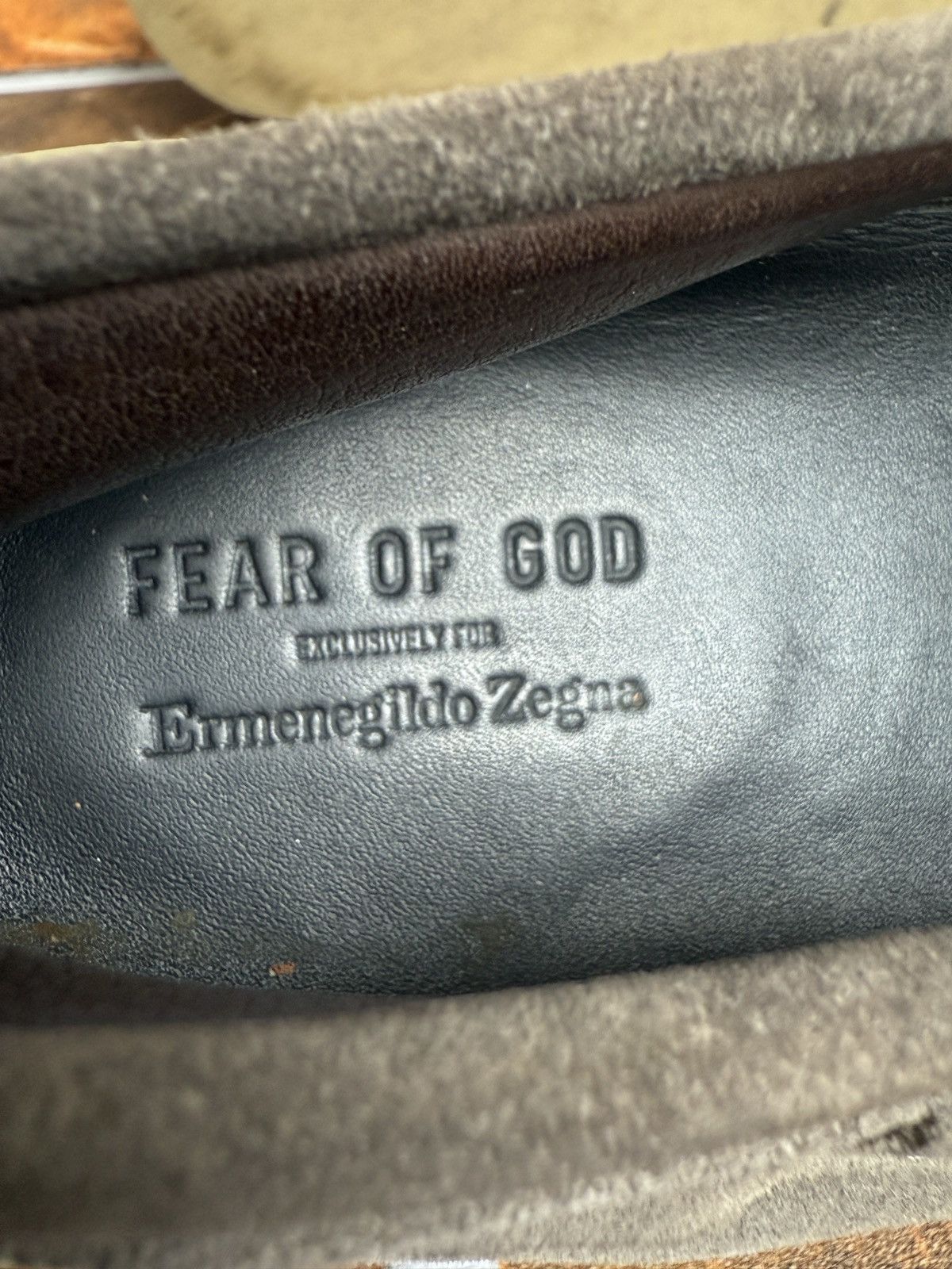 Ermenegildo Zegna × Fear of God Suede loafers Size US 9 / EU 42 - 10 Thumbnail